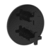 Newport Brass N3-2983TR/54 Gloss Black Thermostatic / Volume Control Trim