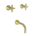 Newport Brass N3-2985/04 Satin Brass - PVD Tub Faucet Trim Kit