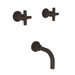 Newport Brass N3-2985/10B Oil Rubbed Bronze Tub Faucet Trim Kit