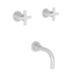 Newport Brass N3-2985/50 White Tub Faucet Trim Kit