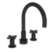 Newport Brass N3-2986/54 Gloss Black Tub Faucet Trim Kit