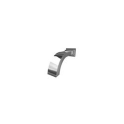 N3-328/65 Cube 2 Tub Spout Shower Accessory - Biscuit