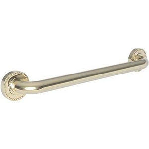 N1020-3918/24A Amisa Grab Bar Bathroom Accessory - French Gold - PVD