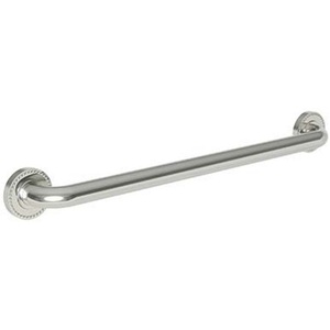 N1020-3924/15 Amisa Grab Bar Bathroom Accessory - Polished Nickel - Natural N1020-3924/15 Amisa Grab Bar Bathroom Accessory - Polished Nickel - Natural