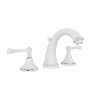 N1020/50 Amisa 8'' Widespread Bathroom Faucet - White N1020/50 Amisa 8'' Widespread Bathroom Faucet - White