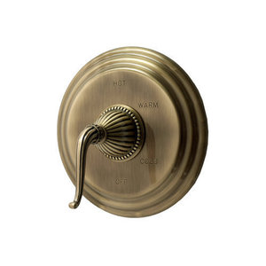 N4-1094BP/06 Alexandria Non-Thermostatic Valve Trim Trim Kit - Antique Brass N4-1094BP/06 Alexandria Non-Thermostatic Valve Trim Trim Kit - Antique Brass