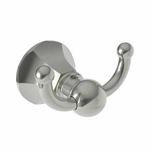 N1200-1660/15 Metropole Robe Hook Bathroom Accessory - Polished Nickel - Natural