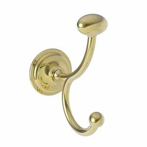 N1600-1660/01 Miro Robe Hook Bathroom Accessory - Forever Brass - PVD N1600-1660/01 Miro Robe Hook Bathroom Accessory - Forever Brass - PVD