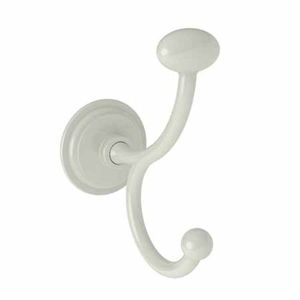 N1600-1660/65 Miro Robe Hook Bathroom Accessory - Biscuit