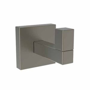 N2020-1650/14 Cube 2 Robe Hook Bathroom Accessory - Gun Metal