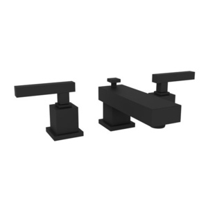 N2020/56 Cube 2 8'' Widespread Bathroom Faucet - Flat Black N2020/56 Cube 2 8'' Widespread Bathroom Faucet - Flat Black
