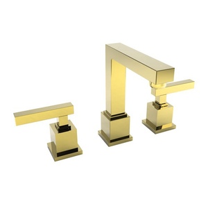 N2030/01 Cube 2 8'' Widespread Bathroom Faucet - Forever Brass - PVD N2030/01 Cube 2 8'' Widespread Bathroom Faucet - Forever Brass - PVD