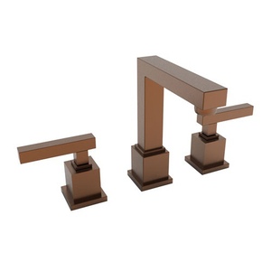 N2030/08A Cube 2 8'' Widespread Bathroom Faucet - Antique Copper N2030/08A Cube 2 8'' Widespread Bathroom Faucet - Antique Copper