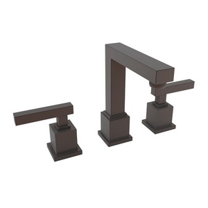 N2030/08W Cube 2 8'' Widespread Bathroom Faucet - Weathered Copper - Living N2030/08W Cube 2 8'' Widespread Bathroom Faucet - Weathered Copper - Living