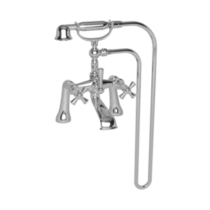 N2400-4272/VB Aylesbury Deck Mount With Handshower Tub Faucet - Venetian Bronze N2400-4272/VB Aylesbury Deck Mount With Handshower Tub Faucet - Venetian Bronze