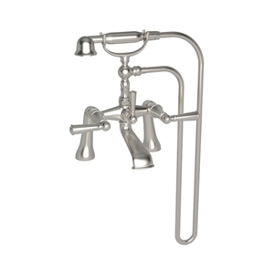 N2400-4273/15S Aylesbury Deck Mount With Handshower Tub Faucet - Satin Nickel N2400-4273/15S Aylesbury Deck Mount With Handshower Tub Faucet - Satin Nickel
