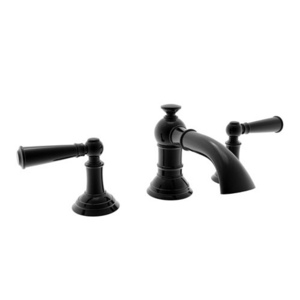 N2430/54 Aylesbury 8'' Widespread Bathroom Faucet - Gloss Black N2430/54 Aylesbury 8'' Widespread Bathroom Faucet - Gloss Black