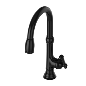 N2470-5103/54 Jacobean Pull-Out Spray Kitchen Faucet - Gloss Black N2470-5103/54 Jacobean Pull-Out Spray Kitchen Faucet - Gloss Black