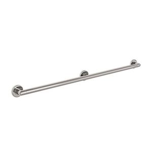 N2480-3942/15 Priya Grab Bar Bathroom Accessory - Polished Nickel - Natural N2480-3942/15 Priya Grab Bar Bathroom Accessory - Polished Nickel - Natural