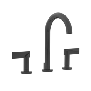 N2480/54 Priya 8'' Widespread Bathroom Faucet - Gloss Black N2480/54 Priya 8'' Widespread Bathroom Faucet - Gloss Black