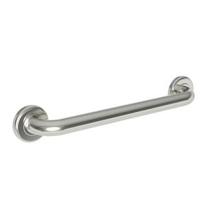 N2520-3916/15 Kiara Grab Bar Bathroom Accessory - Polished Nickel - Natural N2520-3916/15 Kiara Grab Bar Bathroom Accessory - Polished Nickel - Natural