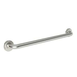 N2520-3924/15 Kiara Grab Bar Bathroom Accessory - Polished Nickel - Natural N2520-3924/15 Kiara Grab Bar Bathroom Accessory - Polished Nickel - Natural