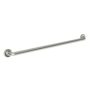 N2520-3936/15 Kiara Grab Bar Bathroom Accessory - Polished Nickel - Natural N2520-3936/15 Kiara Grab Bar Bathroom Accessory - Polished Nickel - Natural