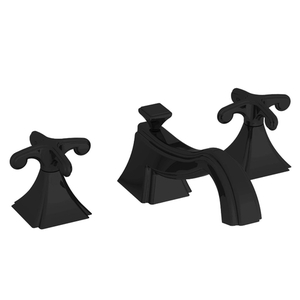N2520/54 Kiara 8'' Widespread Bathroom Faucet - Gloss Black N2520/54 Kiara 8'' Widespread Bathroom Faucet - Gloss Black