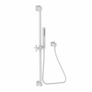 N280T/52 Hand Held Shower - Slide Bar Mount Shower Accessory - Matte White