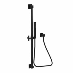 N280T/56 Hand Held Shower - Slide Bar Mount Shower Accessory - Flat Black N280T/56 Hand Held Shower - Slide Bar Mount Shower Accessory - Flat Black