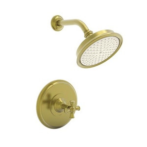 N3-2404BP/04 Jacobean Shower Faucet Trim Trim Kit - Satin Brass - PVD N3-2404BP/04 Jacobean Shower Faucet Trim Trim Kit - Satin Brass - PVD