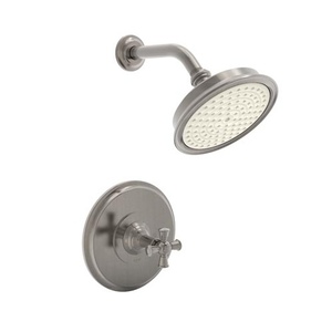 N3-2404BP/15A Jacobean Shower Faucet Trim Trim Kit - Antique Nickel