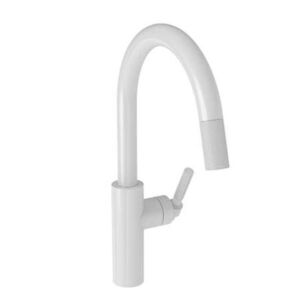 N3290-5113/50 Muncy Pull-Out Spray Kitchen Faucet - White N3290-5113/50 Muncy Pull-Out Spray Kitchen Faucet - White