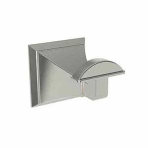 N41-12/15 Joffrey Robe Hook Bathroom Accessory - Polished Nickel - Natural N41-12/15 Joffrey Robe Hook Bathroom Accessory - Polished Nickel - Natural