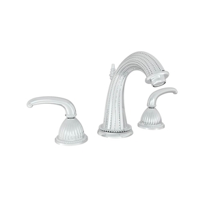 N880C/15 Anise 8'' Widespread Bathroom Faucet - Polished Nickel - Natural N880C/15 Anise 8'' Widespread Bathroom Faucet - Polished Nickel - Natural