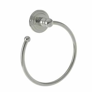 N890-1400/15 Alveston Towel Ring Bathroom Accessory - Polished Nickel - Natural