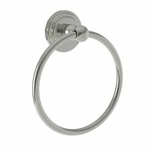 N890-1410/15 Alveston Towel Ring Bathroom Accessory - Polished Nickel - Natural N890-1410/15 Alveston Towel Ring Bathroom Accessory - Polished Nickel - Natural