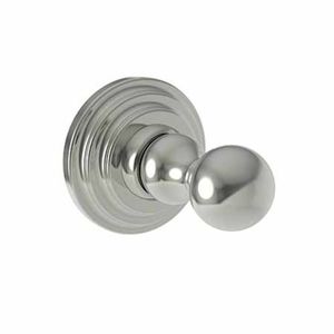 N890-1650/15 Alveston Robe Hook Bathroom Accessory - Polished Nickel - Natural N890-1650/15 Alveston Robe Hook Bathroom Accessory - Polished Nickel - Natural