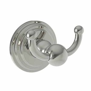 N890-1660/15 Alveston Robe Hook Bathroom Accessory - Polished Nickel - Natural N890-1660/15 Alveston Robe Hook Bathroom Accessory - Polished Nickel - Natural