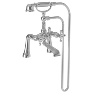 N920-4272/26 Astor Deck Mount With Handshower Tub Faucet - Polished Chrome