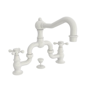 N930B/65 Chesterfield 8'' Widespread Bathroom Faucet - Biscuit