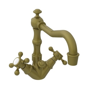 N932/06 Chesterfield Single Hole Bathroom Faucet - Antique Brass N932/06 Chesterfield Single Hole Bathroom Faucet - Antique Brass