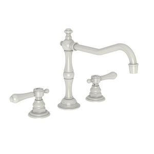 N972/65 Chesterfield Two-Handle Kitchen Faucet - Biscuit