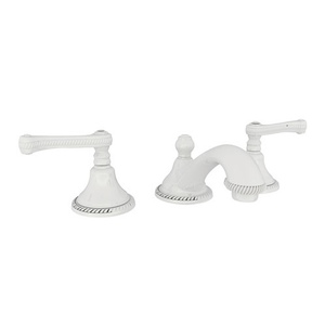 N980/50 Amisa 8'' Widespread Bathroom Faucet - White N980/50 Amisa 8'' Widespread Bathroom Faucet - White