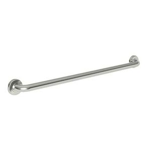 N990-3932/15 East Linear Grab Bar Bathroom Accessory - Polished Nickel - Natural