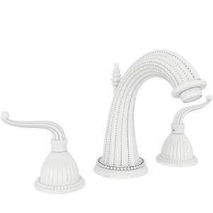 N1090/50 Alexandria 8'' Widespread Bathroom Faucet - White N1090/50 Alexandria 8'' Widespread Bathroom Faucet - White