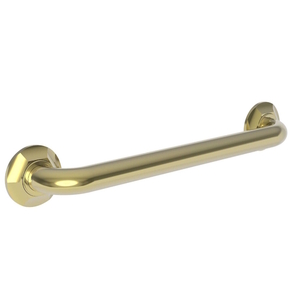 N1200-3916/03N Metropole Grab Bar Bathroom Accessory - Uncoated Polished Brass - Living N1200-3916/03N Metropole Grab Bar Bathroom Accessory - Uncoated Polished Brass - Living