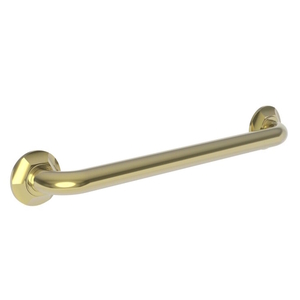 N1200-3918/03N Metropole Grab Bar Bathroom Accessory - Uncoated Polished Brass - Living N1200-3918/03N Metropole Grab Bar Bathroom Accessory - Uncoated Polished Brass - Living