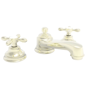 N1640/24A Astaire 8'' Widespread Bathroom Faucet - French Gold - PVD N1640/24A Astaire 8'' Widespread Bathroom Faucet - French Gold - PVD