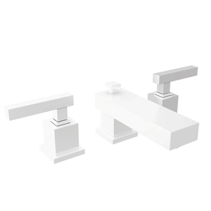 N2020/52 Cube 2 8'' Widespread Bathroom Faucet - Matte White N2020/52 Cube 2 8'' Widespread Bathroom Faucet - Matte White
